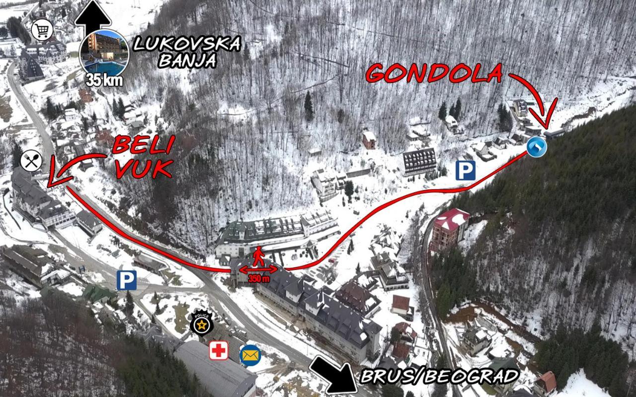 Beli Vuk - Brzece, Kopaonik Apartment Luaran gambar